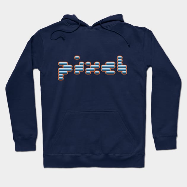 Pixel Logo Hoodie by Essoterika